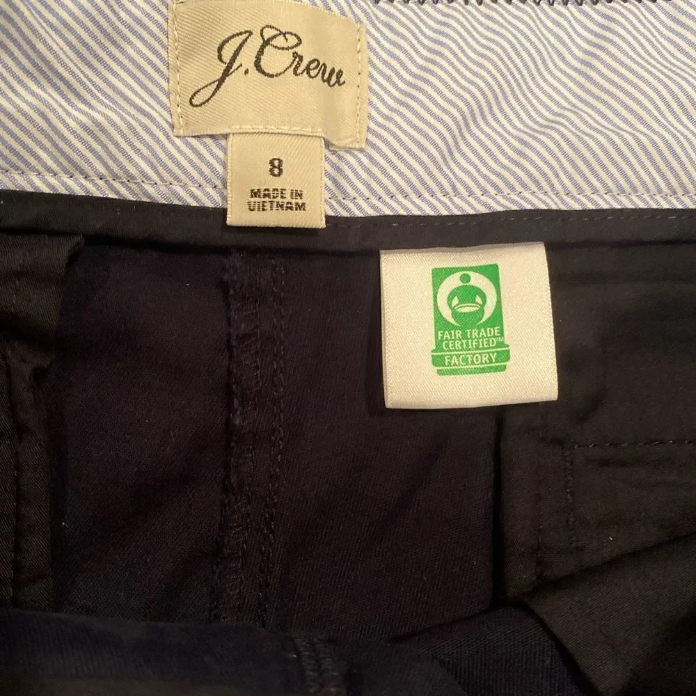 J Crew Navy Shorts